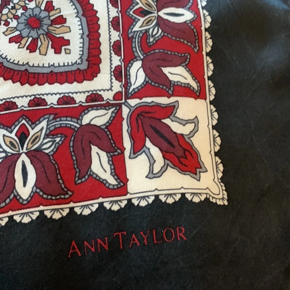 Vintage Ann Taylor Silk scarf